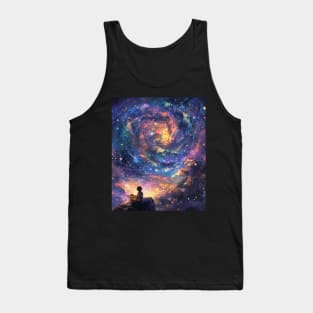 Calvin and Hobbes Adventure Awaits Tank Top